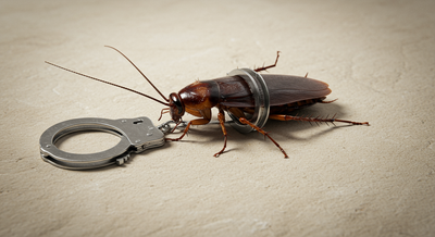 German Roach Control in Sebastian, FL | Halo's Pest Arrest Inc.